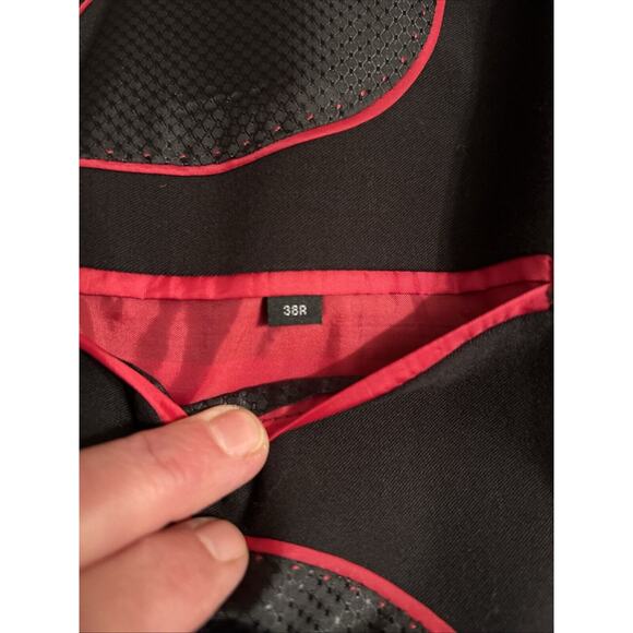 Mazari Ultra Slim Fit - Mens 38R - Solid Black Suit Jacket - Stretch Armhole - Picture 7 of 11
